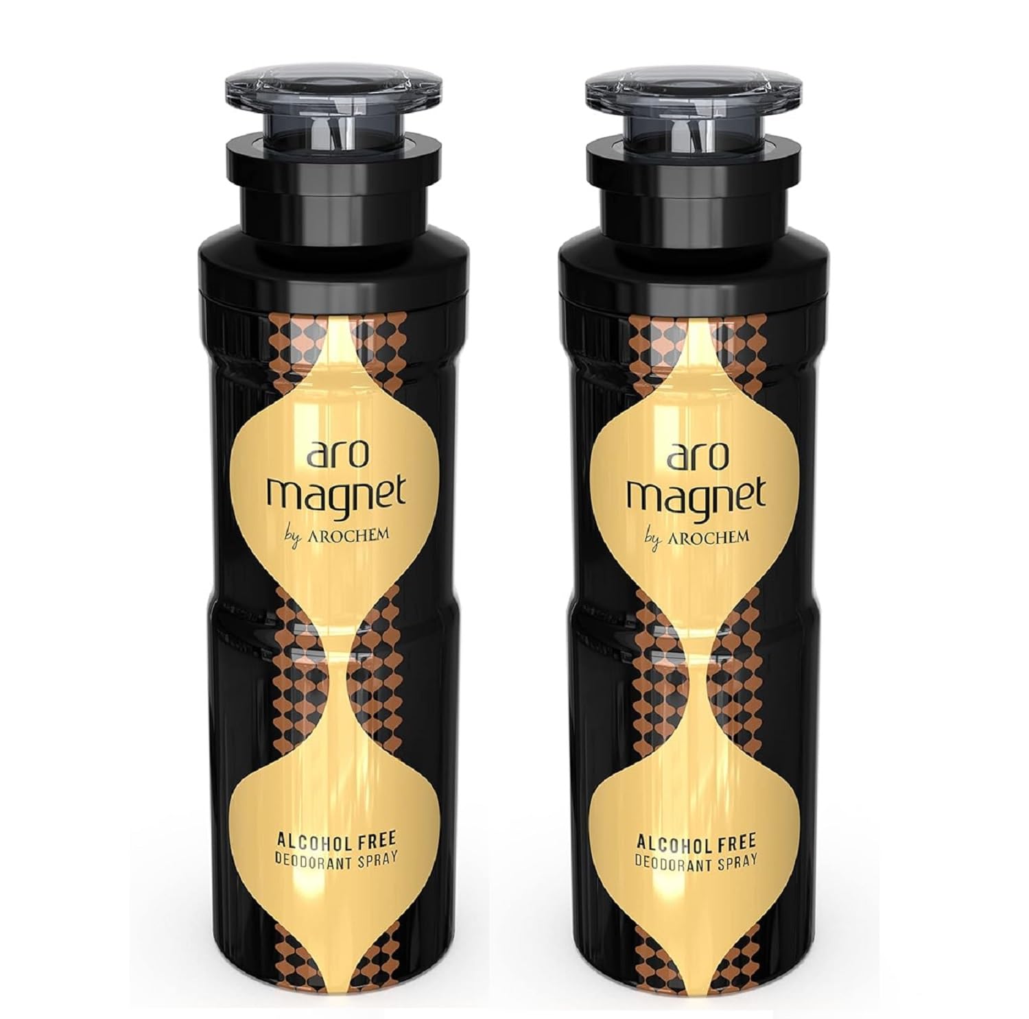 AROME Aro Magnet Deo Spray 200 ml, Alcohol free Deodorant - Pack of 2 | Unisex Deo for Men and Women Long Lasting Fragrance Ideal for All-Day Confidence and Freshness