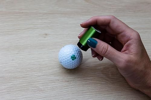 Miniatura 6 de Sello de pelota de golf  Sello de pelota de golf de aluminio impermeable con tinta permanente recargable  Marcador de sello de pelota de golf