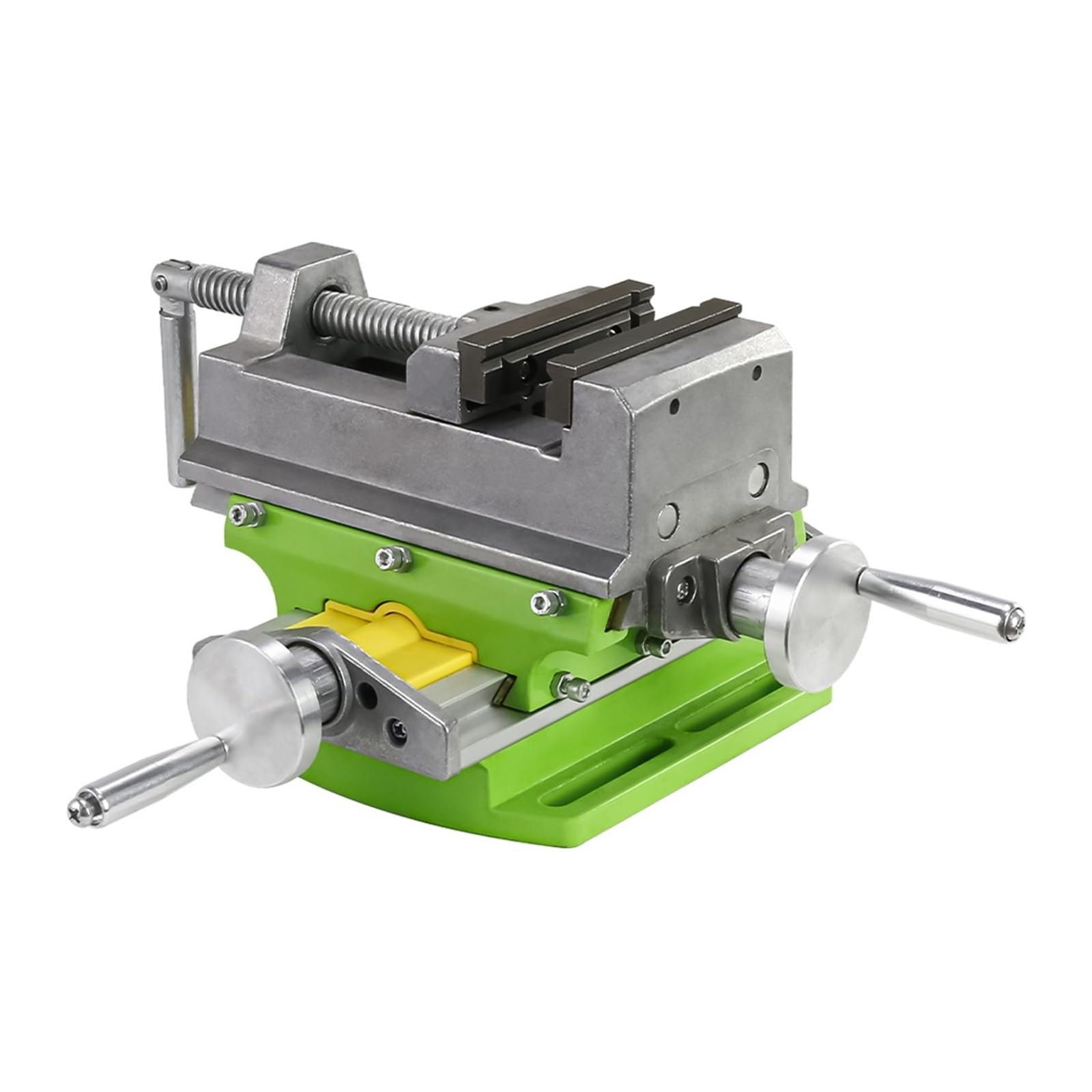 Bapprjj Green Allsome Bg-6368 3-Inch Cross-Sliding Vise With Compound Slide For Mill And Drill Press