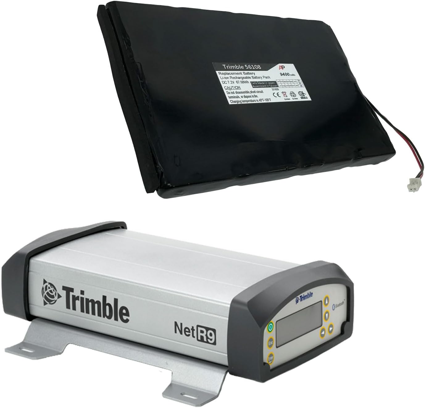 Artisan Power Replacement Battery for Trimble GPS Net (R5, R9) 67668-20 | Li-ion Rechargeable Battery Pack | Made in Japan Cells | Replace Trimble Battery 56108 and EPG-0908