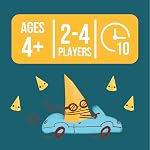 I Want My Teeth Back by Exploding Kittens - 2-4 Players - Ages 4+ - 10 Minutes to Play - Educational Board Game for Kids