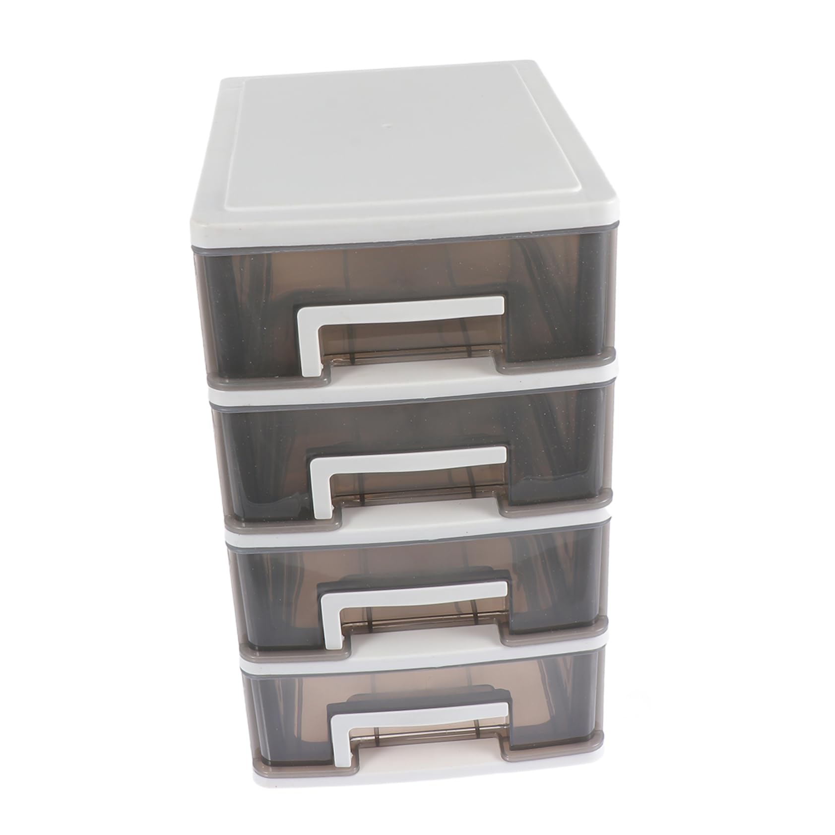 Uonlytech 1pezzi Scatola Portaoggetti da Scrivania Multistrato Contenitore Portaoggetti Organizer per Cosmetici Materiale Plastico di Facile da Pulire