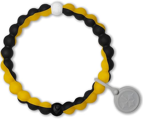 Miniatura 302 de Lokai NFL Football Collection - Pulseras de cuentas para hombres y mujeres, joyería de silicona, pulsera de moda para un ajuste cómodo