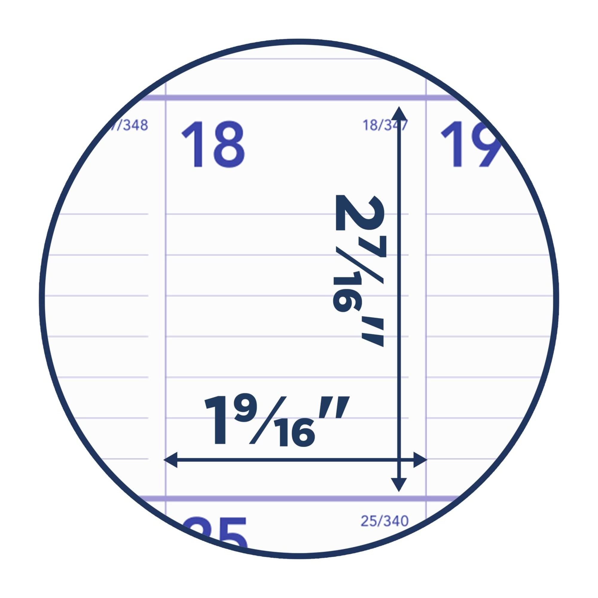 AT-A-GLANCE Calendario cancellabile 2023, agenda da parete cancellabile a secco, 12 "x 17", piccolo (PMLM0228)