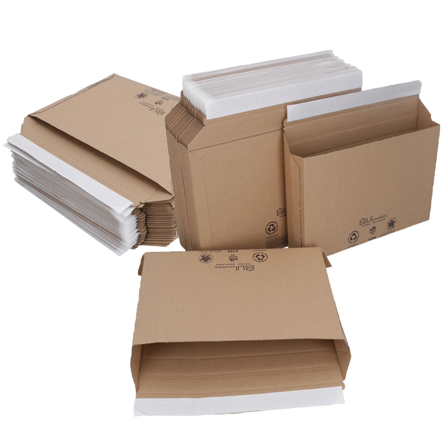 Cardboard Envelopes Mailer for Royal Mail Larger Letter Postal 194 x 292mm 50pc