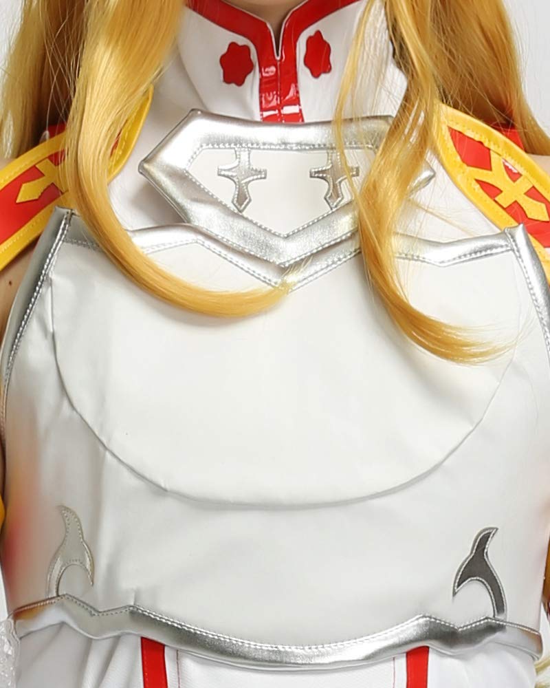 miccostumes Damen Deluxe Full Set Anime Cosplay Kostüm mit Brustplatte