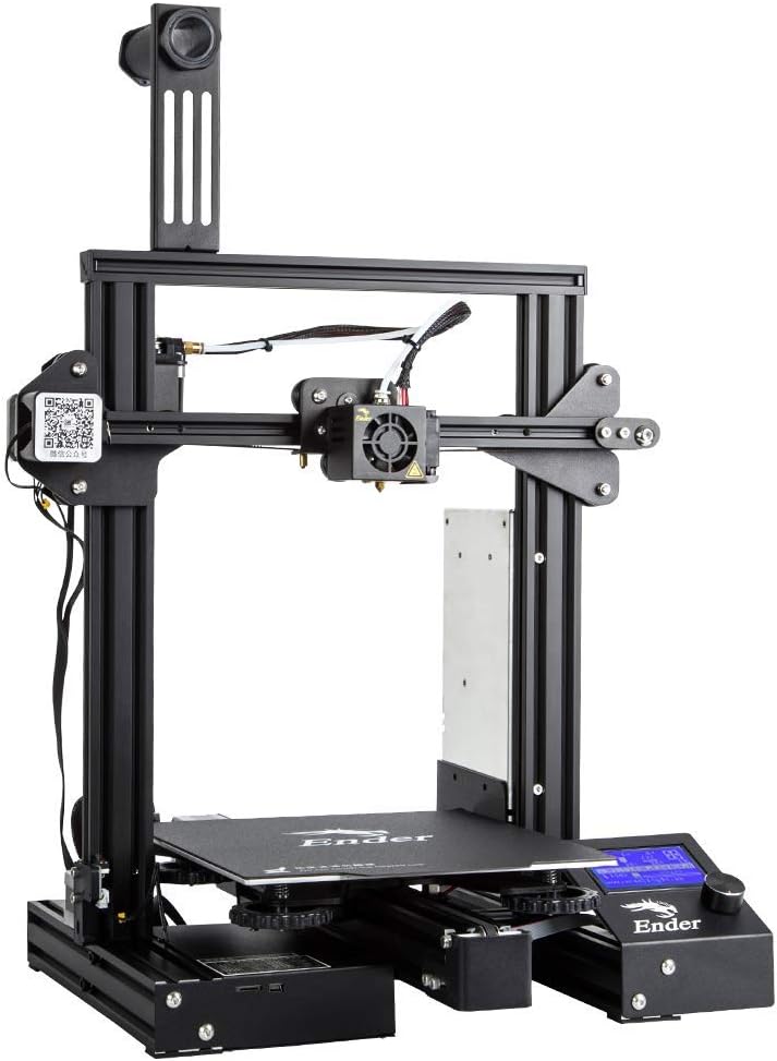 Official Creality Ender 3 Neo 3D Printer with CR Touch Auto Bed Leveling Kit Full-Metal Extruder Carborundum Glass Printing Platform with Resume Printing Function Silent Mainboard 8.66x8.66x9.84 inch