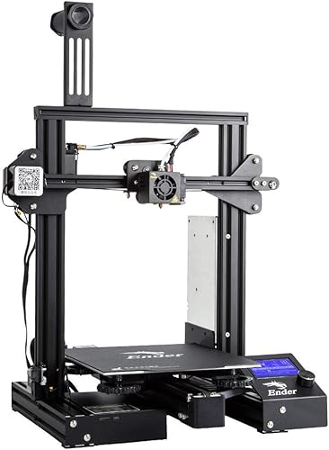 Comgrow Creality Ender 3 Pro - Impresora 3D con placa de superficie extraíble y fuente de alimentación con certificación UL 220 x 220 x 250 mm