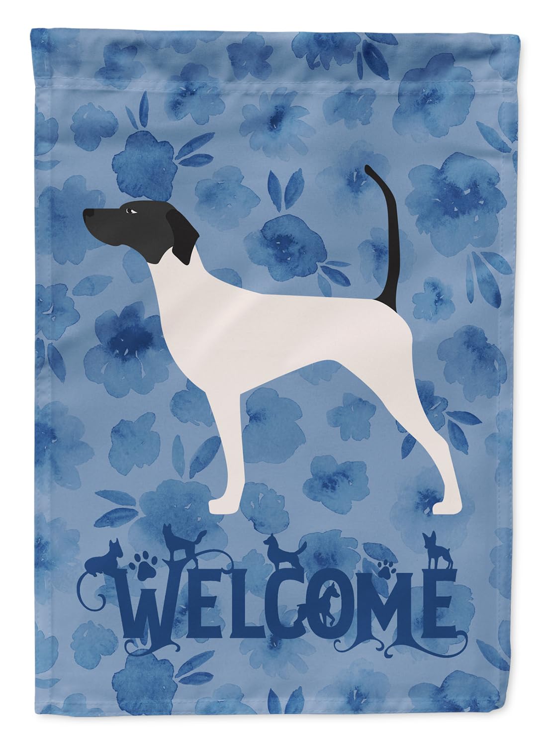 Drapeau de bienvenue anglais Caroline's Treasures CK6122GF petit format multicolore