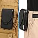 IronSeals Double Capacity Phone Holster Tactical MOLLE Pouch Compact Waist Belt Bag for iPhone 13 Pro Max/XS Max, Size Large