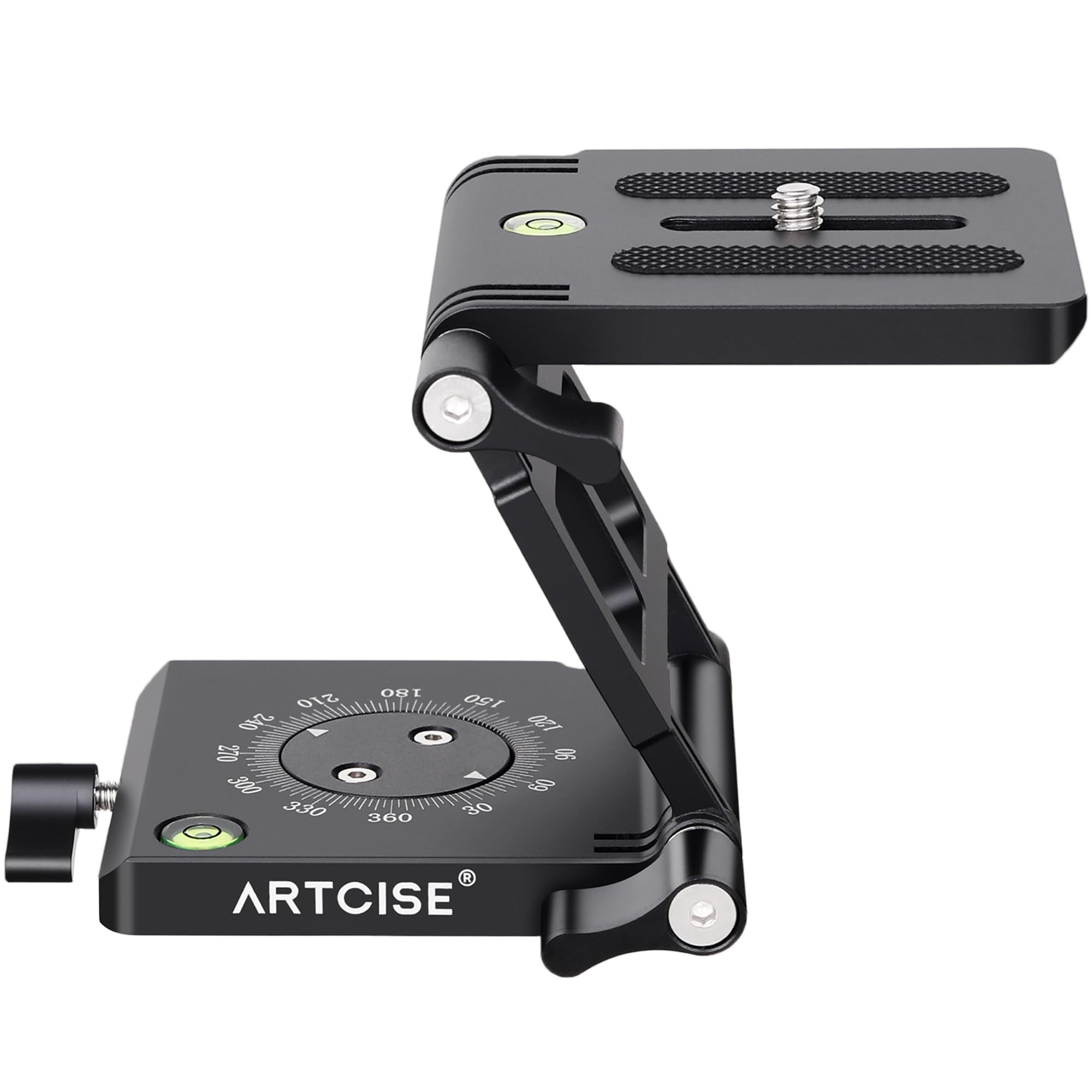 Z Flex Tilt głowica statywu ARTCISE elastyczny kąt Pan & Tilt Head/Universal Multiway statyw do aparatu Canon Nikon Sony DSLR Kamera Camcorder Slider Rail Last 3 kg