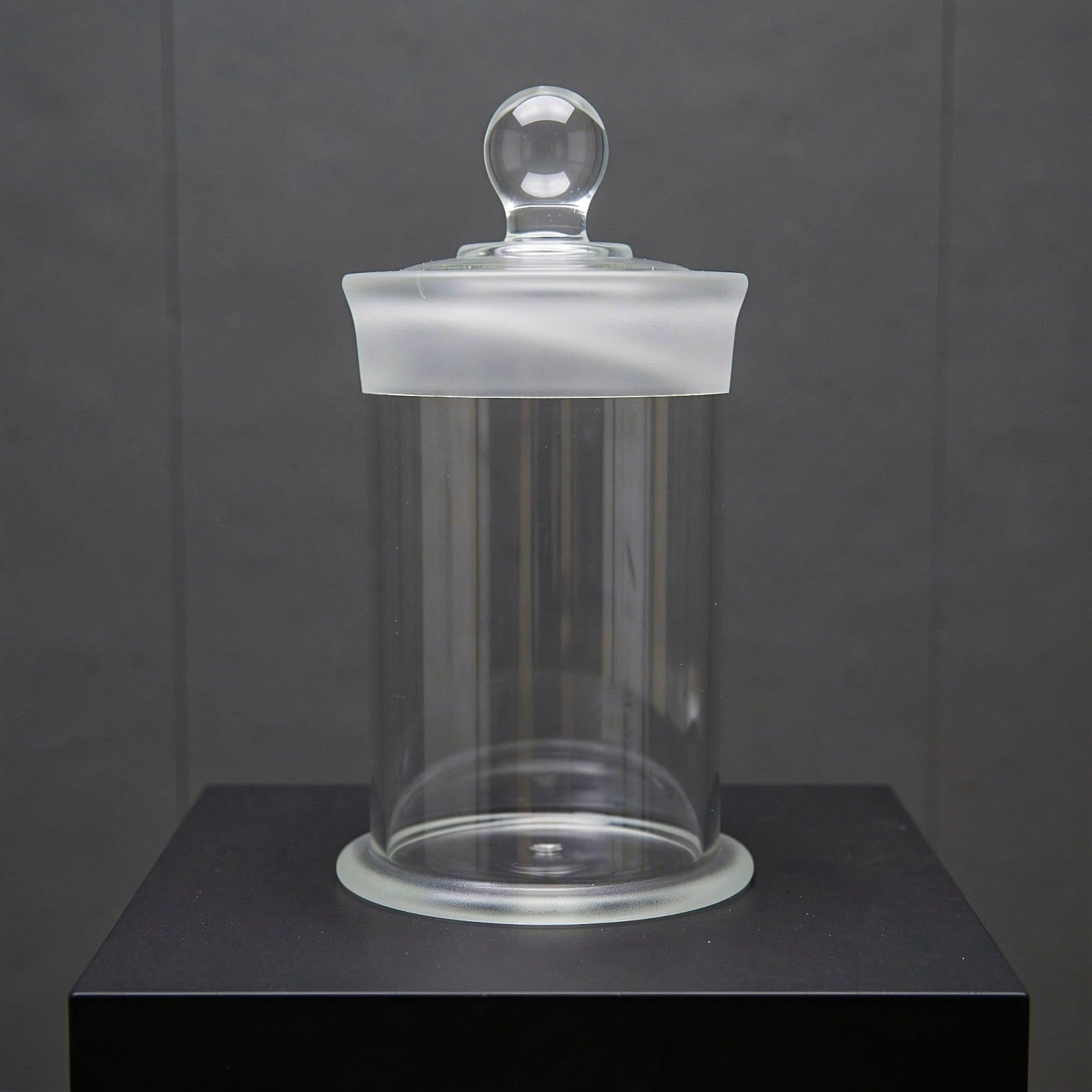 TOYANDONA Set di 3 flaconi per campioni in vetro borosilicato con tappo,