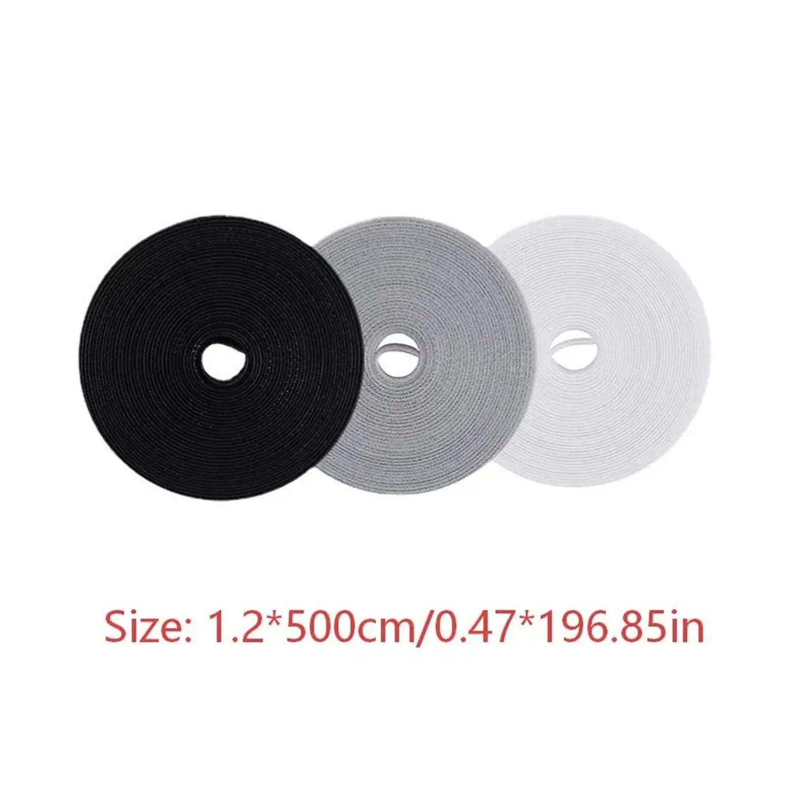 Self Adhesive Reusable Hook And Loop Cable Ties
