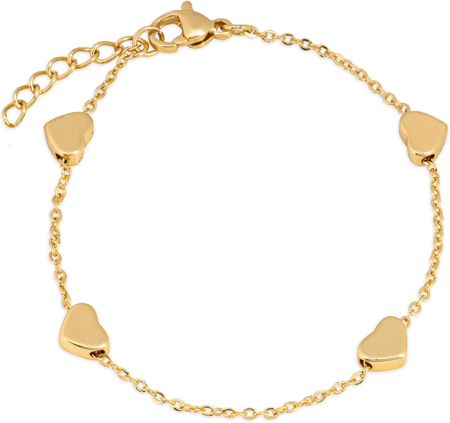 Woman Gift Adjustable Bracelet Jewelry | Presents for Women | Friend Gifts | Includes Sentiment Card | Forever Friends Gold and Silver Adjustable Bracelet | You are Loved