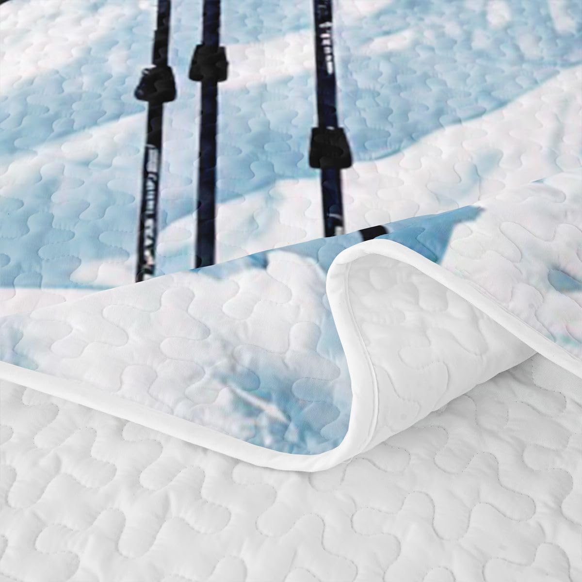 Homewish Ski 220x240cm Steppdecke