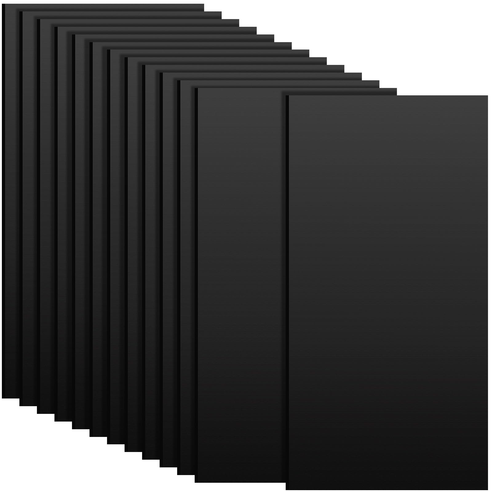 15 Pcs 2 x 4 ft Black Drop Ceiling Tile Waterproof PVC Smooth Ceiling Panels Easy Installation Washable Reusable and Fire Rated No Sag or Breakage