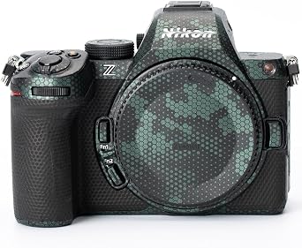 Protective Sticker for Camera Body for Nikon Z5II Z52 Anti-Scratch Cover Skin Sticker 3M Materail Honeycomb Green