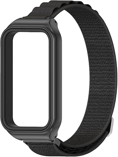 Miniatura 2 de MIJOBS Correa para Amazfit Band 7 Correa de repuesto de nailon para reloj Pulsera inteligente Accesorios para Amazfit 7 Fit Band
