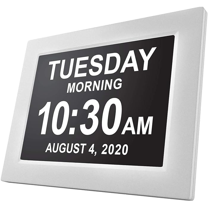 Buy 【New 2022】American Lifetime Day Clock Large Digital Clock Large Display with date and day of