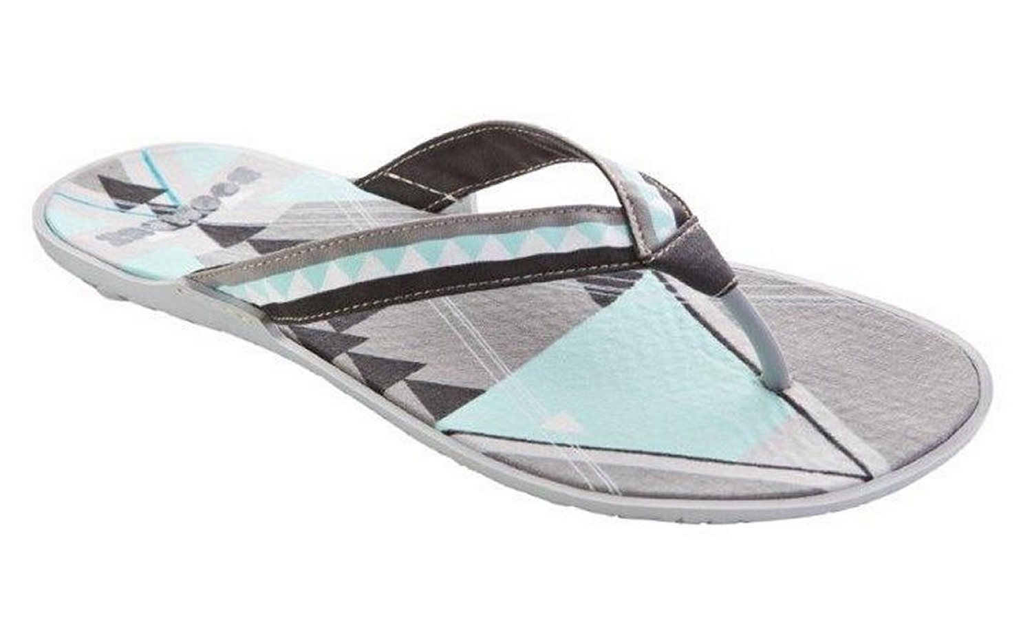 BoombuzMen's Thong Sandals Dark-Grey/Grey-Black