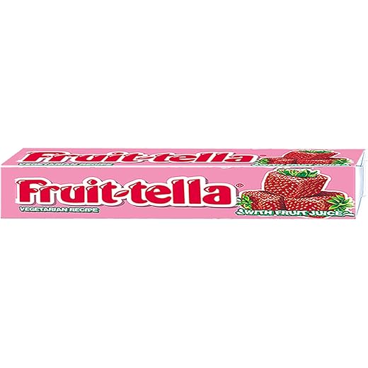Fruit-Tella Strawberry Chewy Toffee Stick 45gm