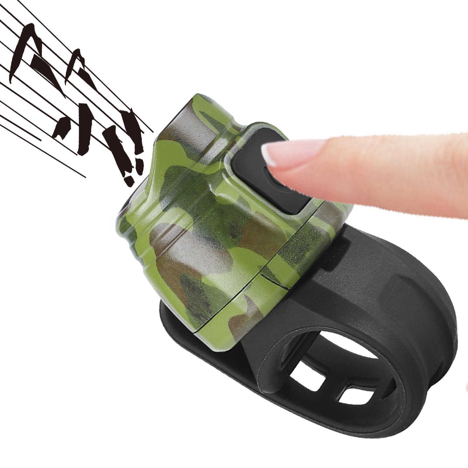 Electronic Bell - Waterproof Horn with 6 Bell Modes | Electric Horn for Mountain Bikes, Road Bikes, City Bikes etc