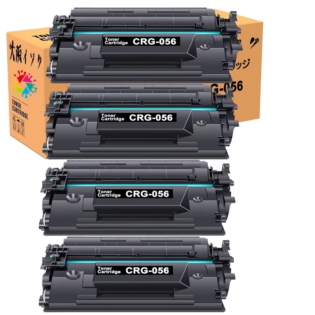 プリンター・複合機 Canon CRG-056 Amazon.co.jp: CRG-056 ブラック CRG056 056 4個セット キャノン対応