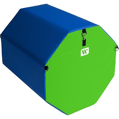 We Sell Mats Gymnastics Octagon Skill Shape Tumbling Mat, Somersault Backbend Trainer for Gymnastics, Cheerleading and Martial Arts