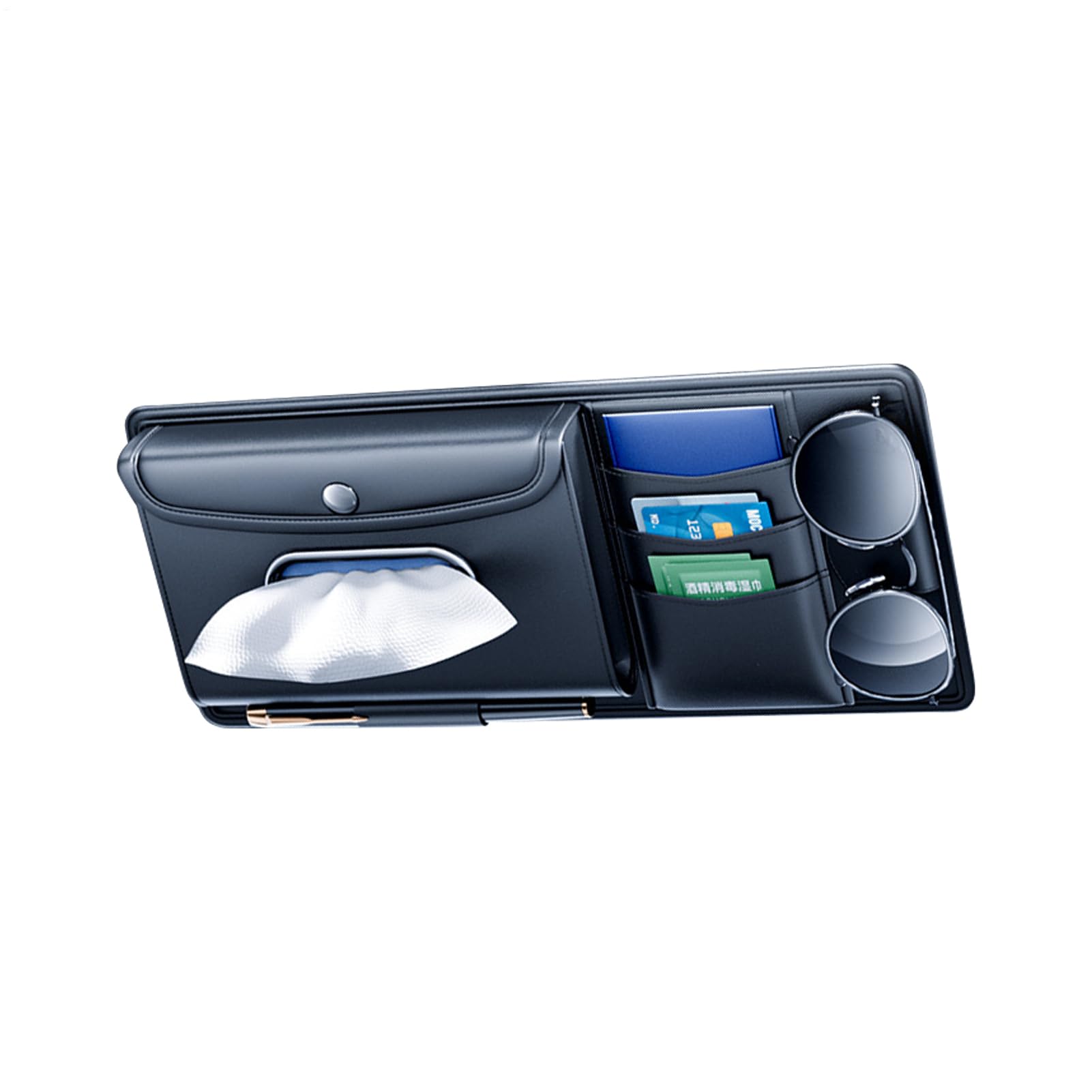Accessoire de véhicule pour camions avec rangement pour pare-soleil voiture