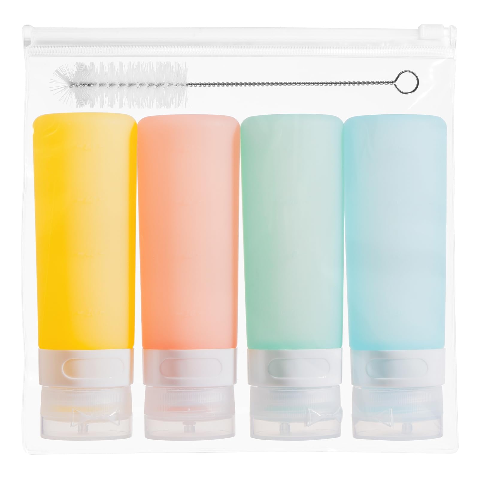 MICEBAY 90ml Condiment Squeeze Bottles, Leakproof Salad Dressing Container