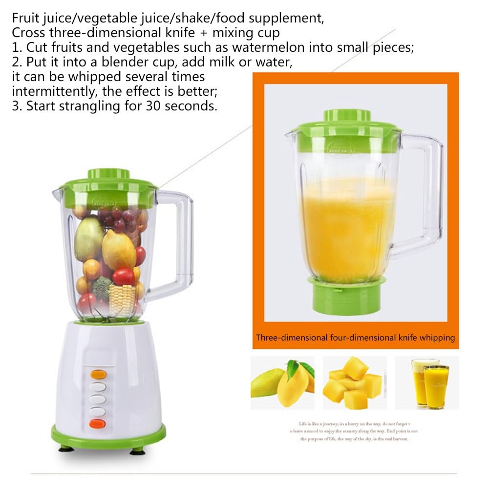 Frullatore Per Smoothie E Milkshake Tritaghiaccio Con 3 Velocità E Pulsante Tritacarne 4 Lame In Acciaio Inossidabile Macinacaffè E Frullatore Per Smoothie Con 45000 RPM Bicchiere Tritan Senza BPA Da