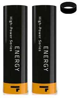 18650 3800mAh Gold Compatible With Fogstar Energy Works With Sub Ohm Kit No Nicotine (2 Pack) - Amazon product rated Grade A