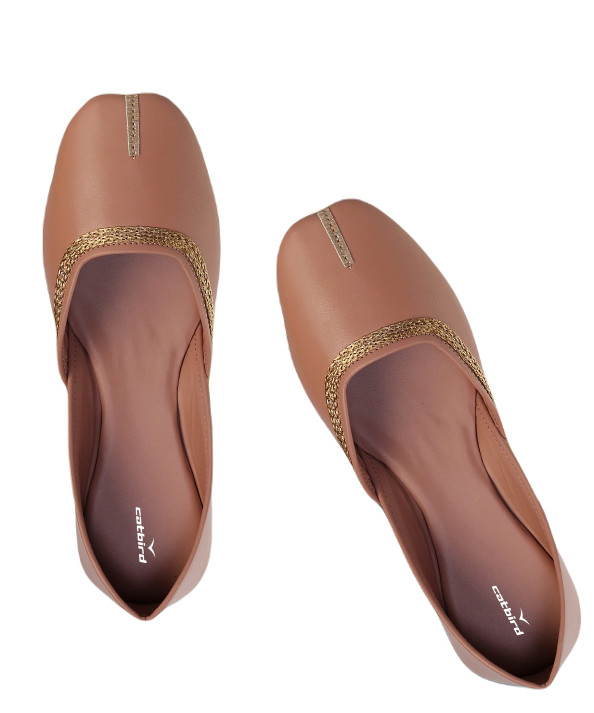 Catbird Womens Mojari Traditional Punjabi Jutti Ethnic Shoes