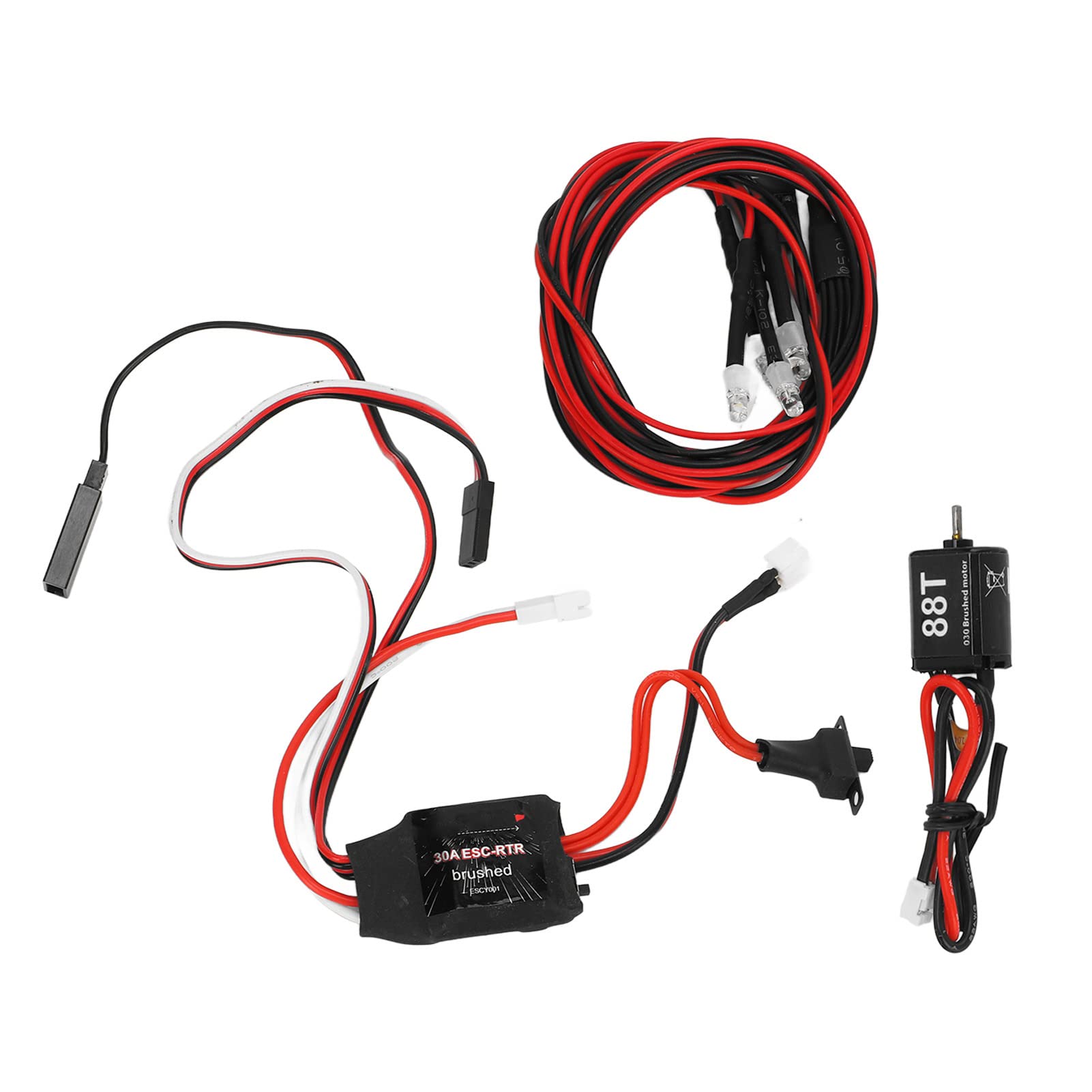 Majatou Majatou RC Electronic Speed Controller, 30A Brushed ESC - Image 4