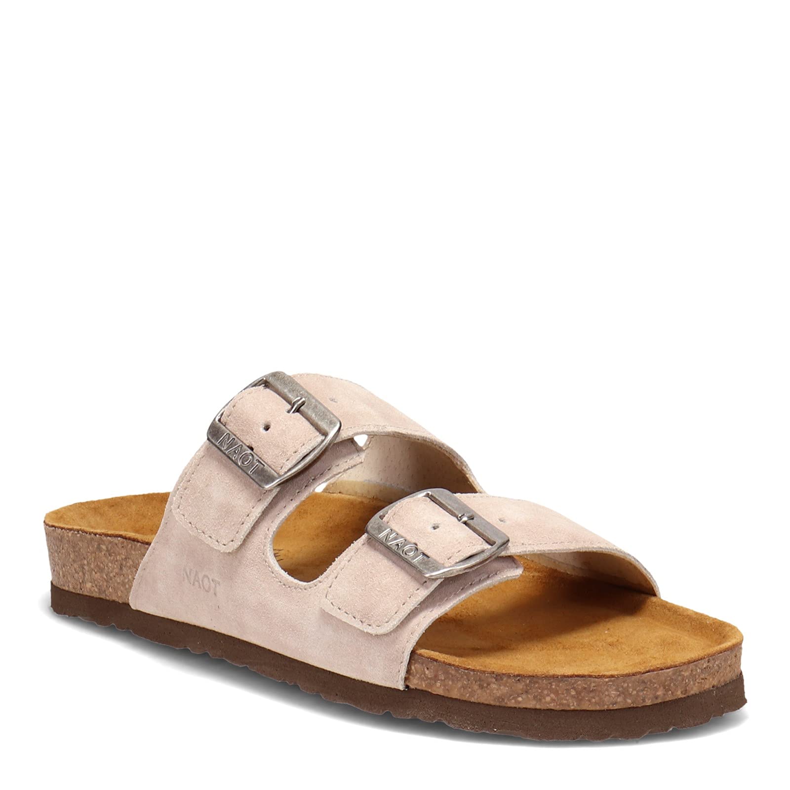 NAOT Womens Santa Barbara Sandal Sand Stone Suede Leather 10-10 5 US