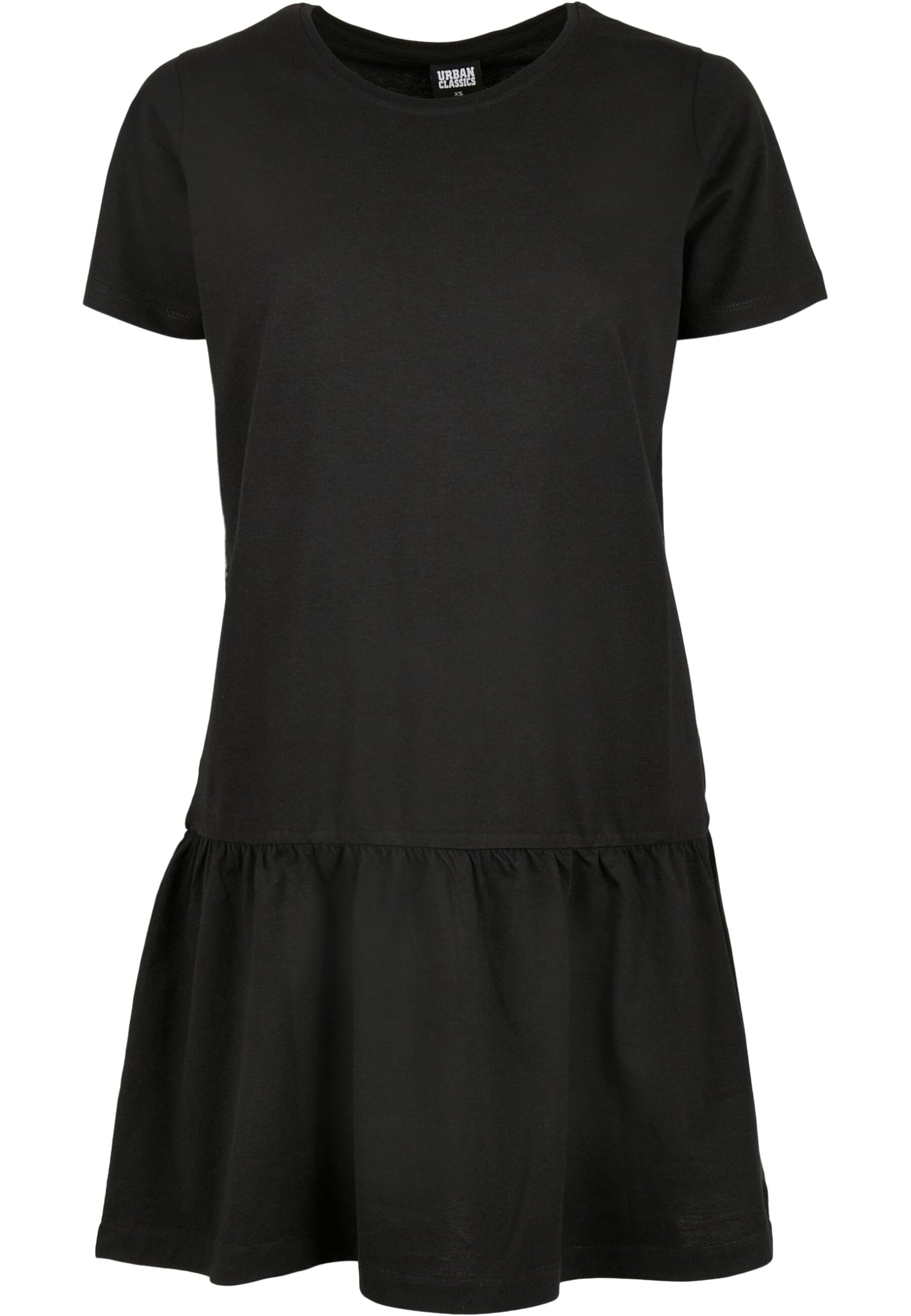 Urban Classics Vestido Casual De Verano Para Mujer, Vestido De Cintura Alta De Algodón, Mangas Cortas, Tallas XS - 5Xl