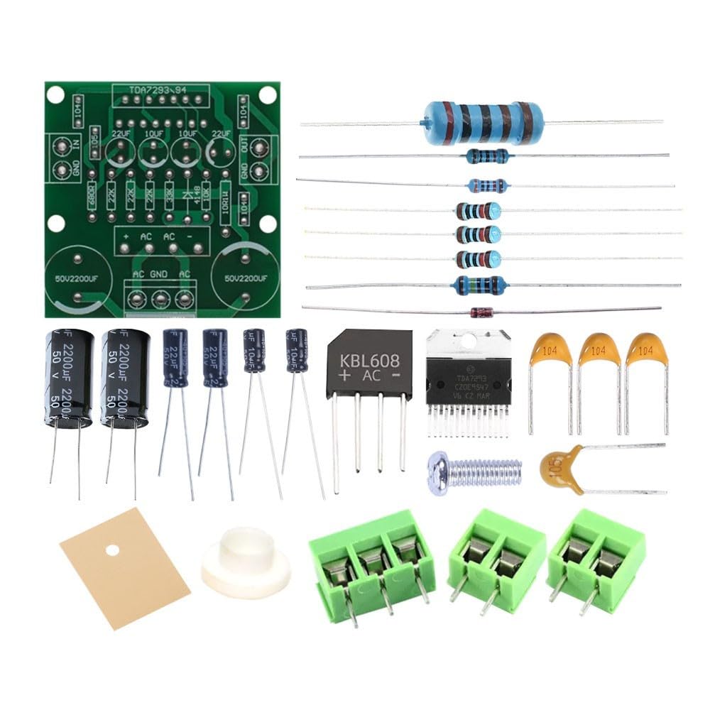 Mono TDA7293 7294 Scheda di Amplificazione, Kit di Esercitazioni di Saldatura Fai da Te, Kit di Subwoofer Elettronico per Imparare