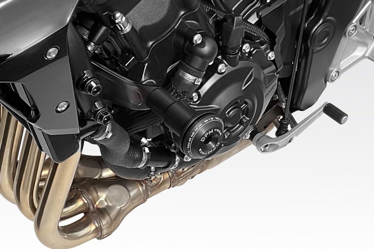 Hornet 1000 2025 - Kit Tamponi (R-01019) - Protezione Paramotore Paratelaio Anticaduta in Alluminio - Minuteria Inclusa - Accessori De Pretto Moto (DPM Race) - 100% Made in Italy