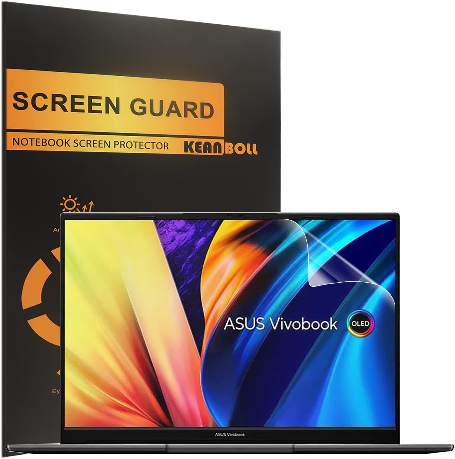 3 Pack Anti Glare Matte Screen Protector for 14.5" ASUS Vivobook S 14 / 14X OLED (K5404,S5402,M5402), Zenbook Pro 14/14X OLED (UX6404,N7401,UX8402,Q420,UX3404) 14.5-Inch Laptop,Anti Fingerprint Shield