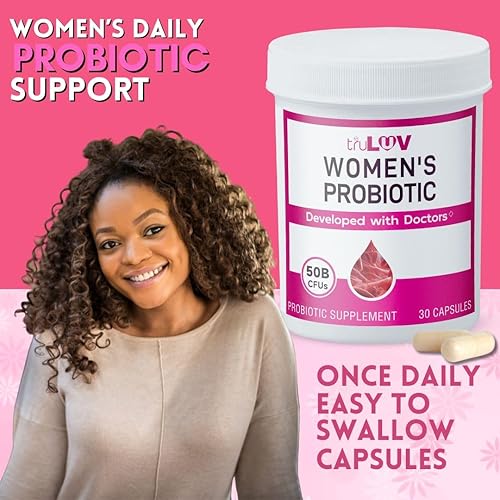 Miniatura 6 de Probióticos para mujeres, suplemento dietético para la salud, 30 unidades (paquete de 1)