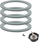 Pièces de remplacement pour joint de mélangeur, anneaux en caoutchouc pour accessoires de mélangeur pour Oster et Osterizer (4 pièces)