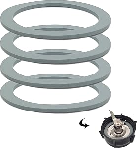 Pièces de remplacement pour joint de mélangeur, anneaux en caoutchouc pour accessoires de mélangeur pour Oster et Osterizer (4 pièces)