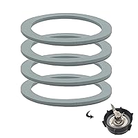 Vista 1 de Blender Gasket Replacement Parts, Rubber Ring Seal Rings Blender Accessories for Oster and Osterizer Blender (4 Pieces)