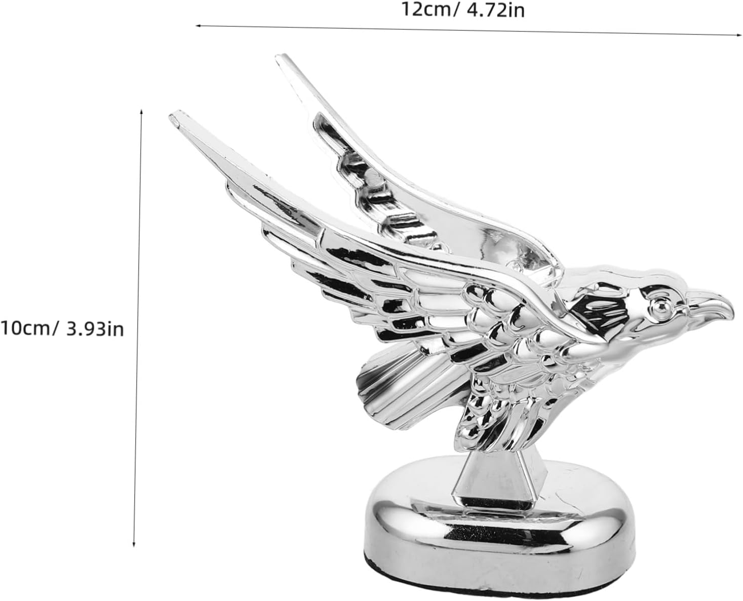 Alipis Logo Car Hood Ornament Vintage Trucks Hood Decal 3D Car Decoration Easy Install