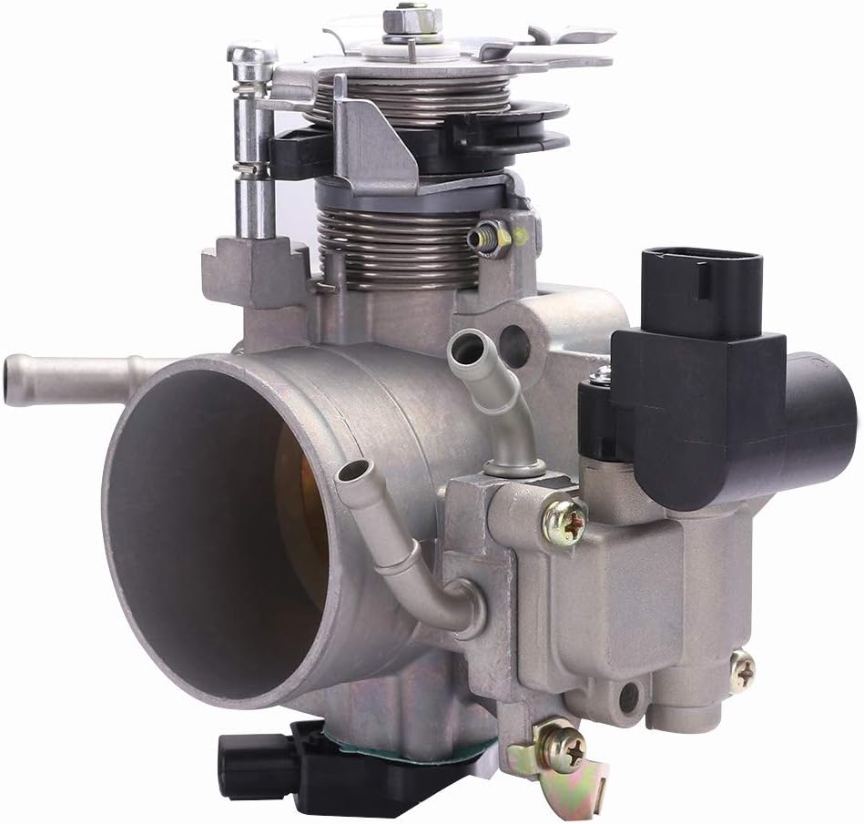OCPTY Throttle Body Replace 16400RAAA61, 16400RAAA62 Fuel Injection Throttle Body Assembly fit for 2003-2005 for Honda for Accord | 2003-2006 for Honda for Element