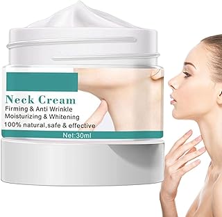 Creme Refirmante Neck Lines,Hidratante Facial Envelhecimento Natural Queixo Duplo, Creme Linha Pescoço Dia Noite - Melhora a elasticidada pele e a pele crepe, perfeita