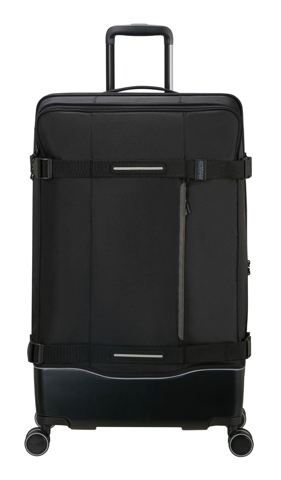 American Tourister Urban Track - Spinner L, Koffer, 79 cm, 106 L, Schwarz (Asphalt Black)