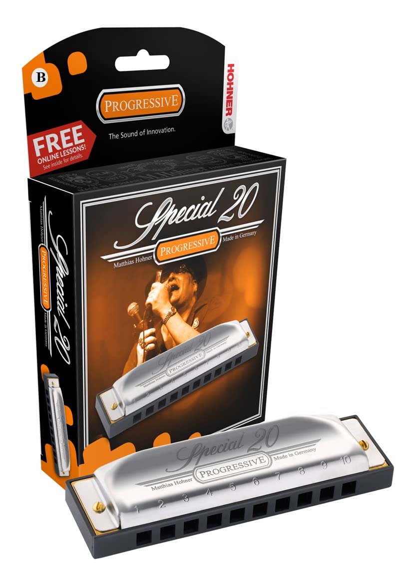 Amazon.com: Hohner 560 Special 20 Harmonica - Key of B : Musical