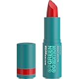 Green Edition Butter Cream High-Pigment Bullet Lipstick, Rainforest, Bright Red, 0.12 oz