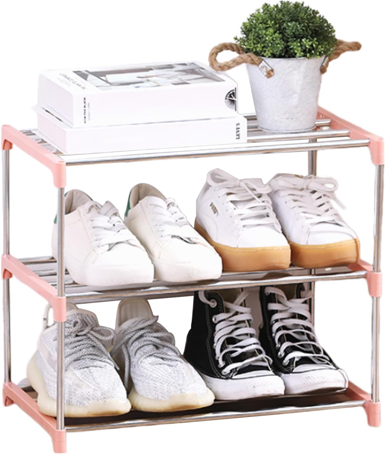 Shoe Rack, Skinny Shoe Rack With Multi Layer Storage